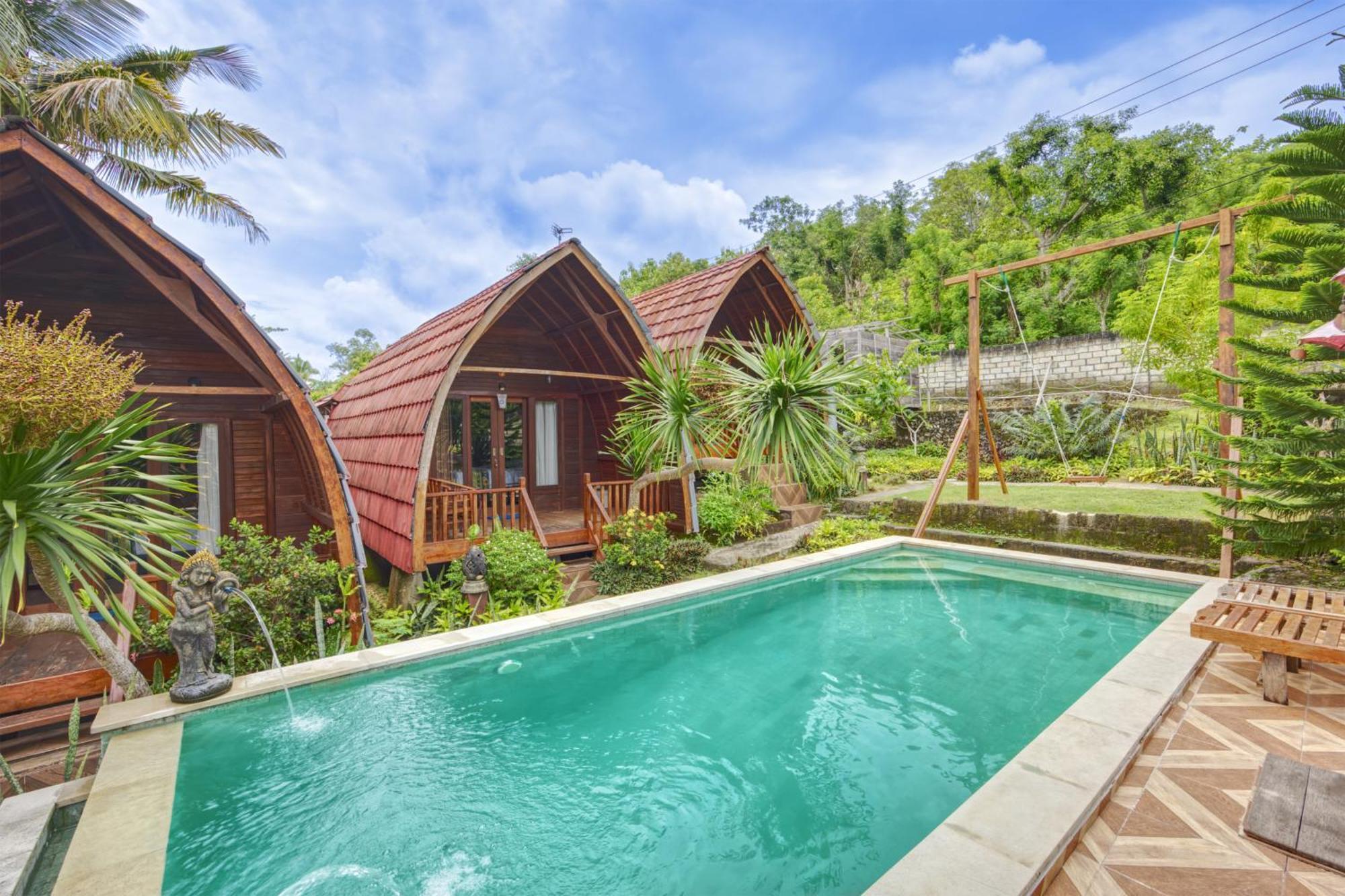 Dnr Lumbung Garden Hotel Toyapakeh Ngoại thất bức ảnh